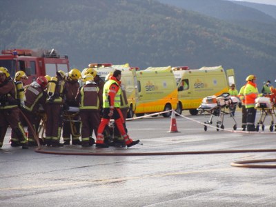 Aeroport - Simulacre d'accident