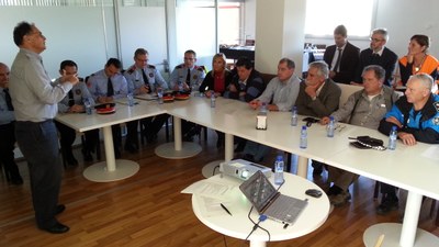 Aeroport Andorra-La Seu - Preparació simulacre