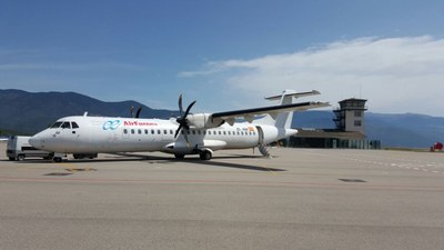 Vols prova dels avions de Swiftair 