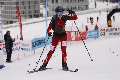 Laia Sellés, campiona d'Europa U18 d'esquí de muntanya en esprint (Foto: ISMF)