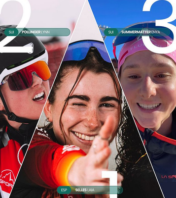 Laia Sellés, guanyadora de l'esprint de Copa del Món Júnior a Bormio (ISMF)