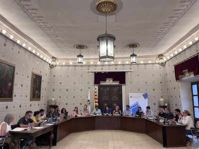 Ple de l'Ajuntament de la Seu d'Urgell (12/09/2023)