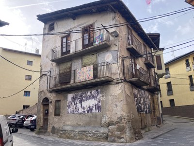 Estat actual de l’edifici de Cal Duat de Castellciutat (Foto: RàdioSeu)