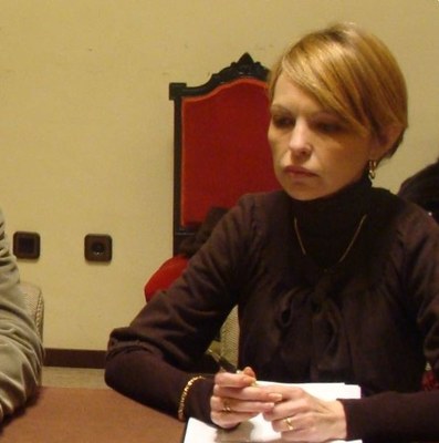 Patricia Lanau, durant la seva etapa com a regidora de l'Ajuntament de la Seu d'Urgell (Foto: RàdioSeu/arxiu)