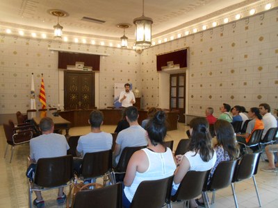 Reunió amb els treballadors (Foto: Ajuntament de la Seu)