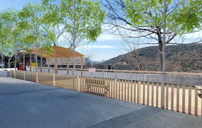 Projecte virtual de la plaça Josep Moragues de Castellciutat (Imatge: Ajuntament de la Seu d'Urgell)