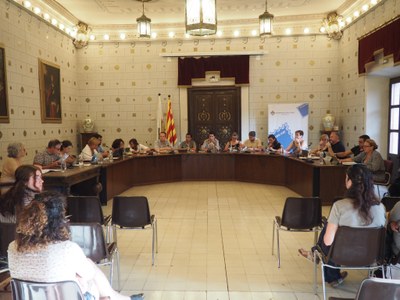 Ple de l'Ajuntament de la Seu d'Urgell - Juliol 2023
