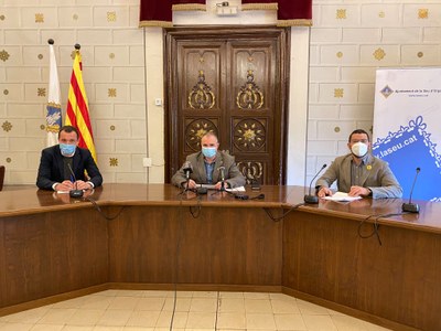 Presentació del paquet d'ajudes a famílies i empreses acordat per l'Ajuntament de la Seu d'Urgell