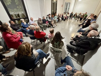Reunió de la plataforma cívica "Salvem el Guiu"