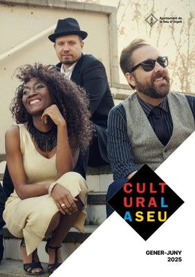 Portada del fullet de l'agenda cultural de l'Ajuntament de la Seu d'Urgell