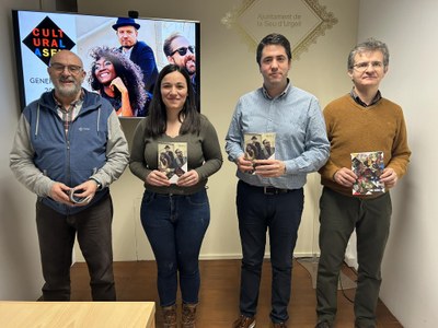Presentació de la nova agenda cultural de l'Ajuntament de la Seu d'Urgell