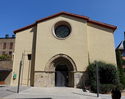 Façana de la Sala de Sant Domènec (Foto: Ajuntament de la Seu d'Urgell)