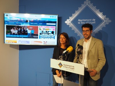 Ajuntament de la Seu - Presentació nova plana web (2015)