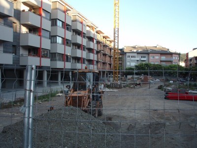 Plaça del Codina - Obres