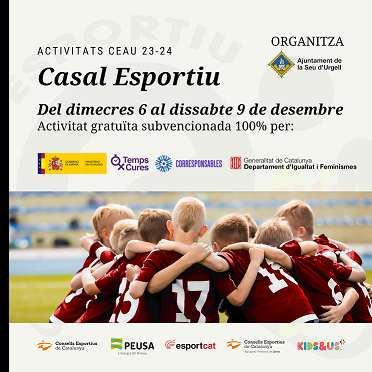 Casal Esportiu pel pont de la Puríssima a la Seu