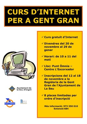 Curs d'Internet per a gent gran