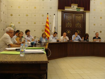 Ple de l'Ajuntament de la Seu d'Urgell - Setembre 2011