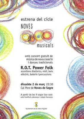 Noves musicals - Cartell
