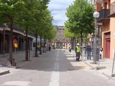 Obres c/Major de la Seu