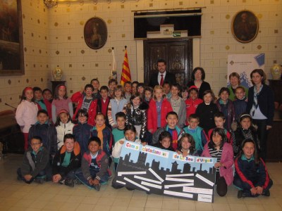 Ajuntament - Visita alumnes CEIP Pau Claris - 2010