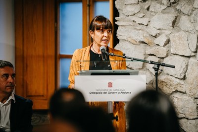 Anna Vives, delegada del Govern català a Andorra (Foto: Delegació del Govern a Andorra)