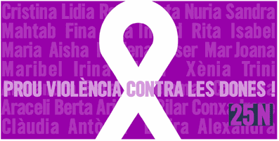 Dia Mundial contra la violència de gènere