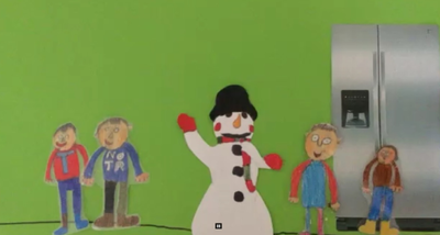 Dibuix "El ninot de neu"
