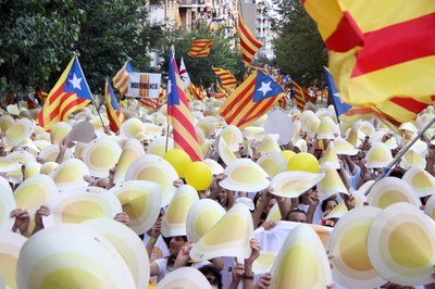 La Diada a Berga (Foto: ACN)