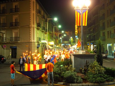 Marxa de Torxes a la Seu 2016