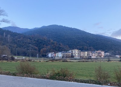Terrenys on s'ha de construir el futur Hospital Comarcal de l'Alt Urgell