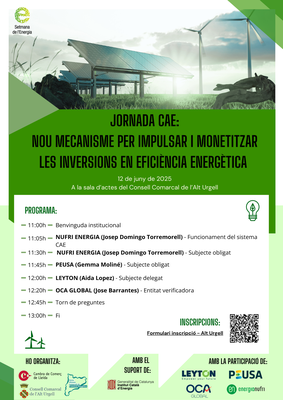 Jornada a l'Alt Urgell sobre el sistema CAE