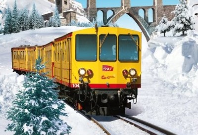 Imatge promocional del Tren Groc (SNCF)