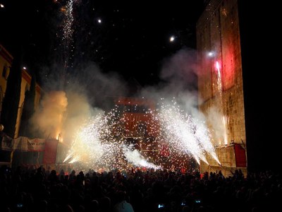 Correfoc 2018 amb els Diables de l'Alt Urgell
