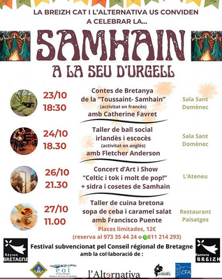 Activitats al voltant de la 'Samhain' a la Seu d'Urgell