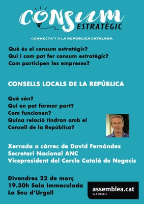 Xerrada a la Seu sobre consum estratègic