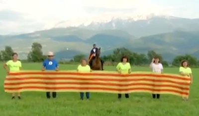 Fragment del vídeo de l'ANC Alt Urgell per promoure la participació a l'11-S