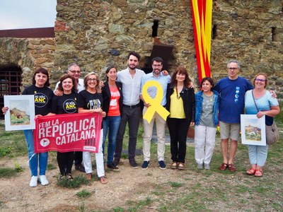 Lliurament del Premi Estel 2018 a l'ANC i Òmnium Alt Urgell