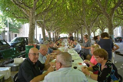 Dinar de l'ANC al Passeig Joan Brudieu per la Via Lliure a la Sostenibilitat