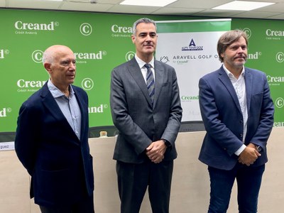 Presentació de la 2a edició de l'Aravell Golf Open by Creand, torneig de l'Alps Tour (Foto: Aravell Golf & Country Club)