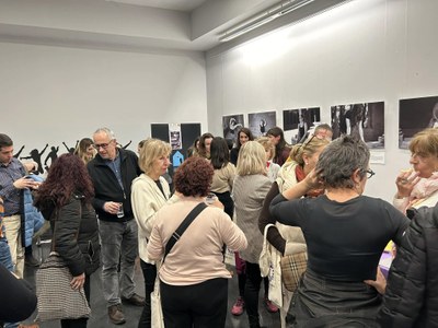 Inauguració de l'exposició 'Habitar-se' i acte central del 25-N a la Seu, al Centre Cultural Les Monges