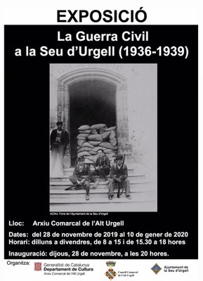 Exposició sobre la Guerra Civil a la Seu d'Urgell