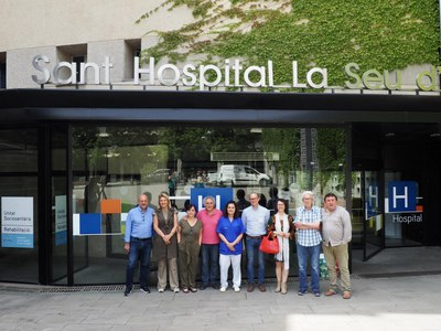 Conveni entre l'AECC a Lleida i la Fundació Sant Hospital de la Seu d'Urgell