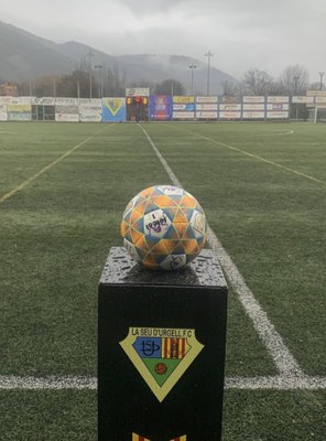 Suspesos per la pluja els partits La Seu-Alcarràs, Organyà-Santa Coloma i Oliana-Castellserà (Foto: La Seu FC)