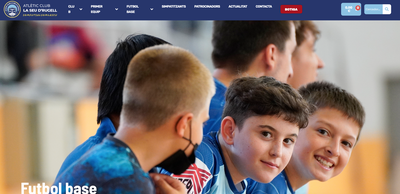 Pàgina web de l'Atlètic Club La Seu d'Urgell