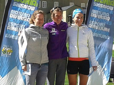 Laura Orgué - Cronoescalada Núria 2014