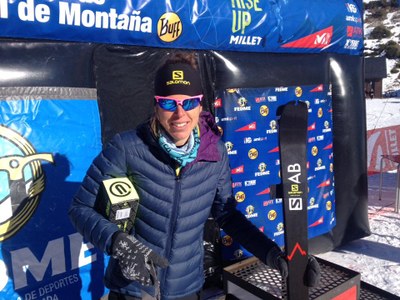 Laura Orgué, a l'Open Vall de Boí