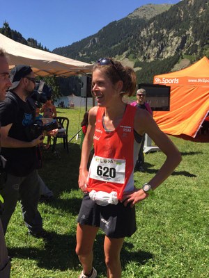 Laura Orgué, a l'Olla de Núria 2016