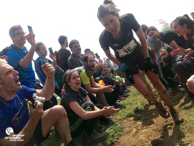 Laura Orgué, a la Zegama-Aizkorri 2018 (Skyrunner World Series)
