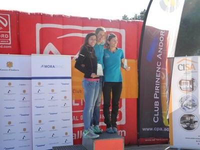 Laura Orgué, al podi del VK Vallnord