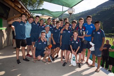 L'EDFOR cadet, al Torneig de Futbol de Rialp 2017 (Foto: Pere Pintat)